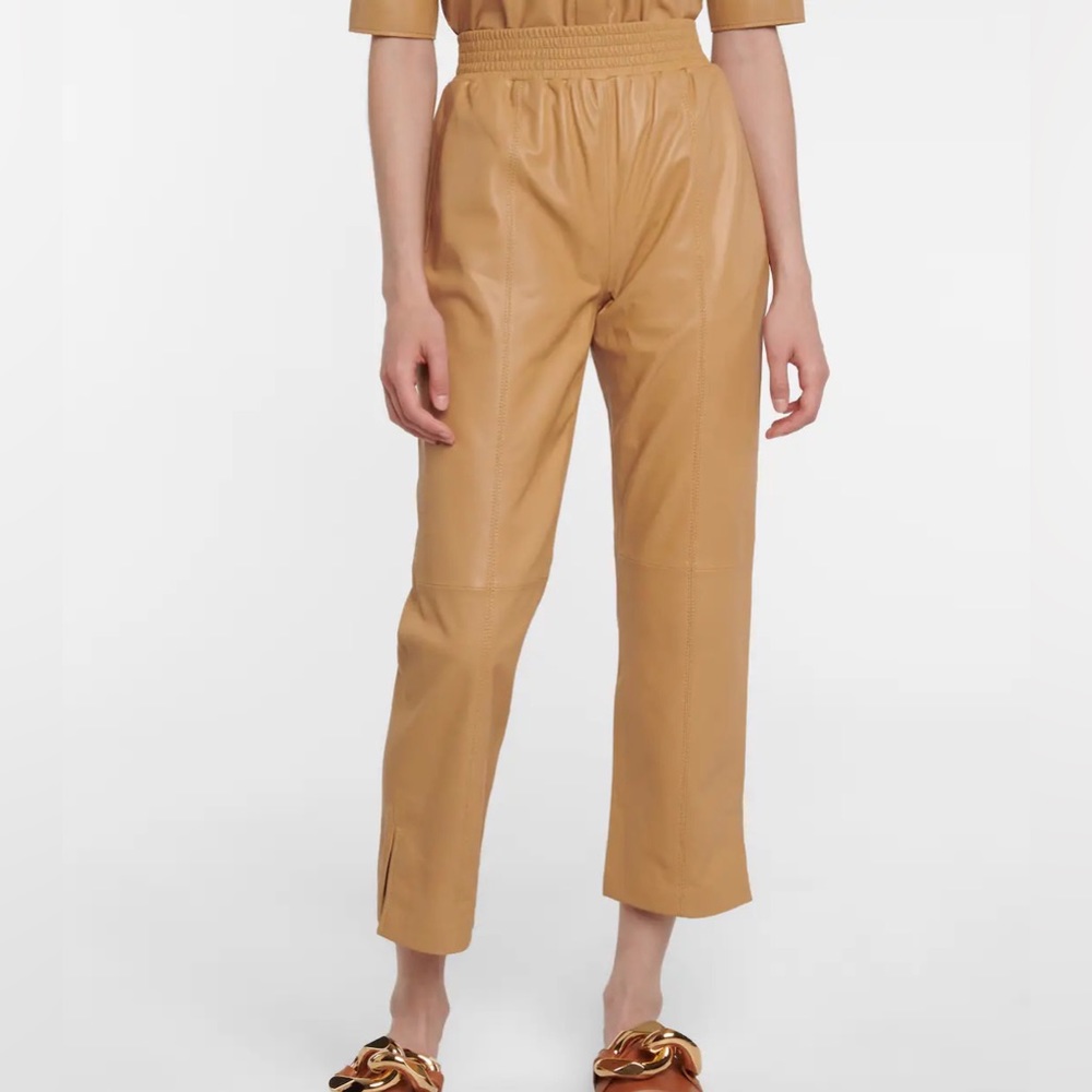 FRAME Gym Leather Pants